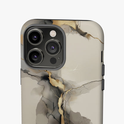 MYSTBIT ART | Veins of Gold iPhone Case-MYSTBIT ART