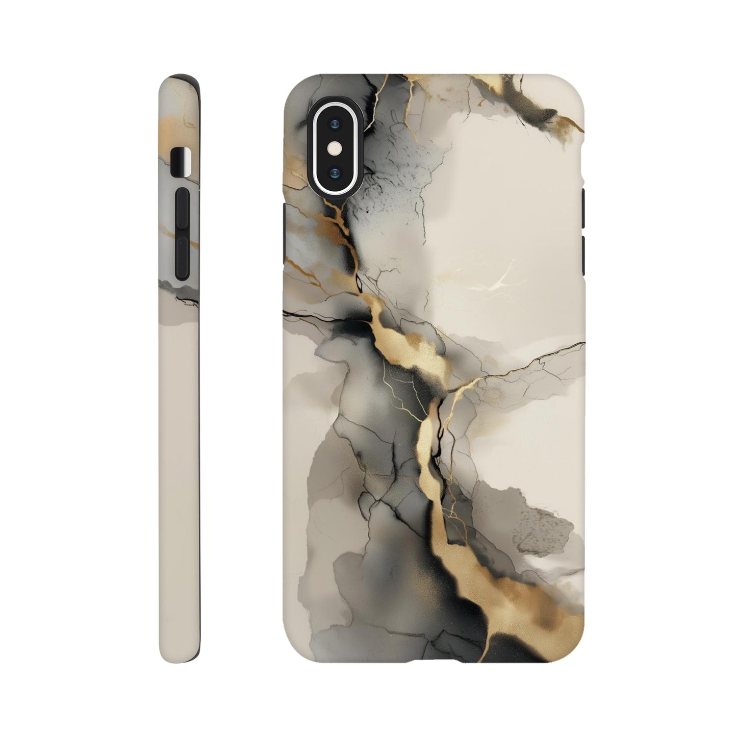MYSTBIT ART | Veins of Gold iPhone Case-MYSTBIT ART