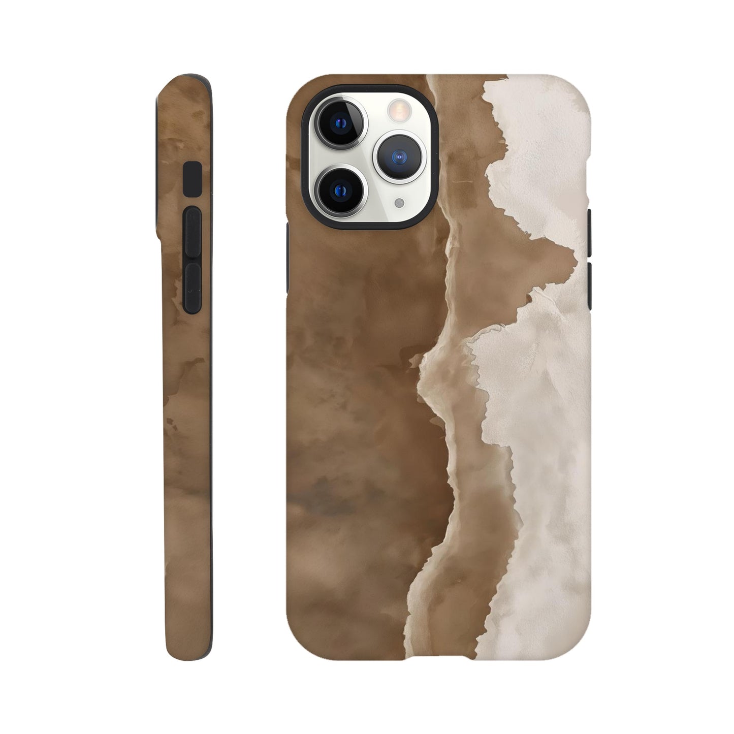 MYSTBIT ART | Waves & Sand iPhone Case-MYSTBIT ART