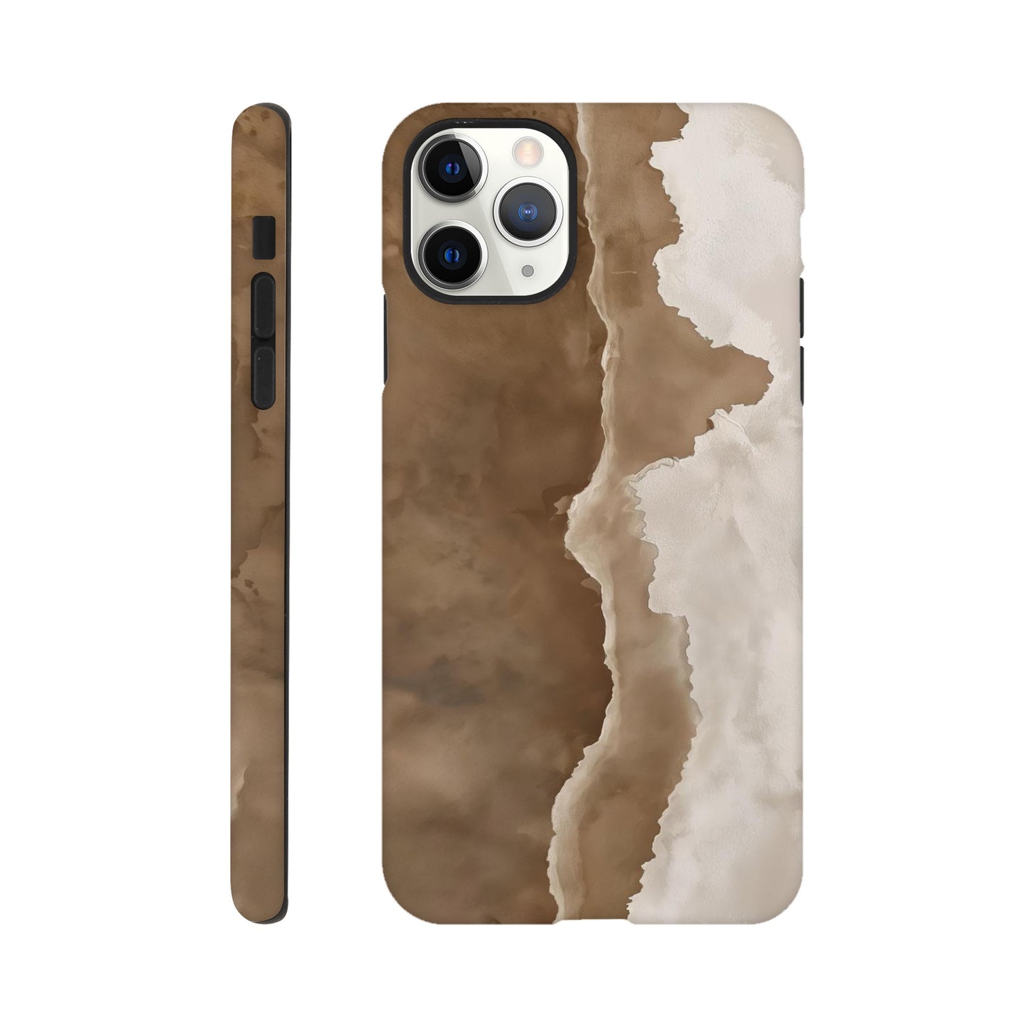 MYSTBIT ART | Waves & Sand iPhone Case-MYSTBIT ART
