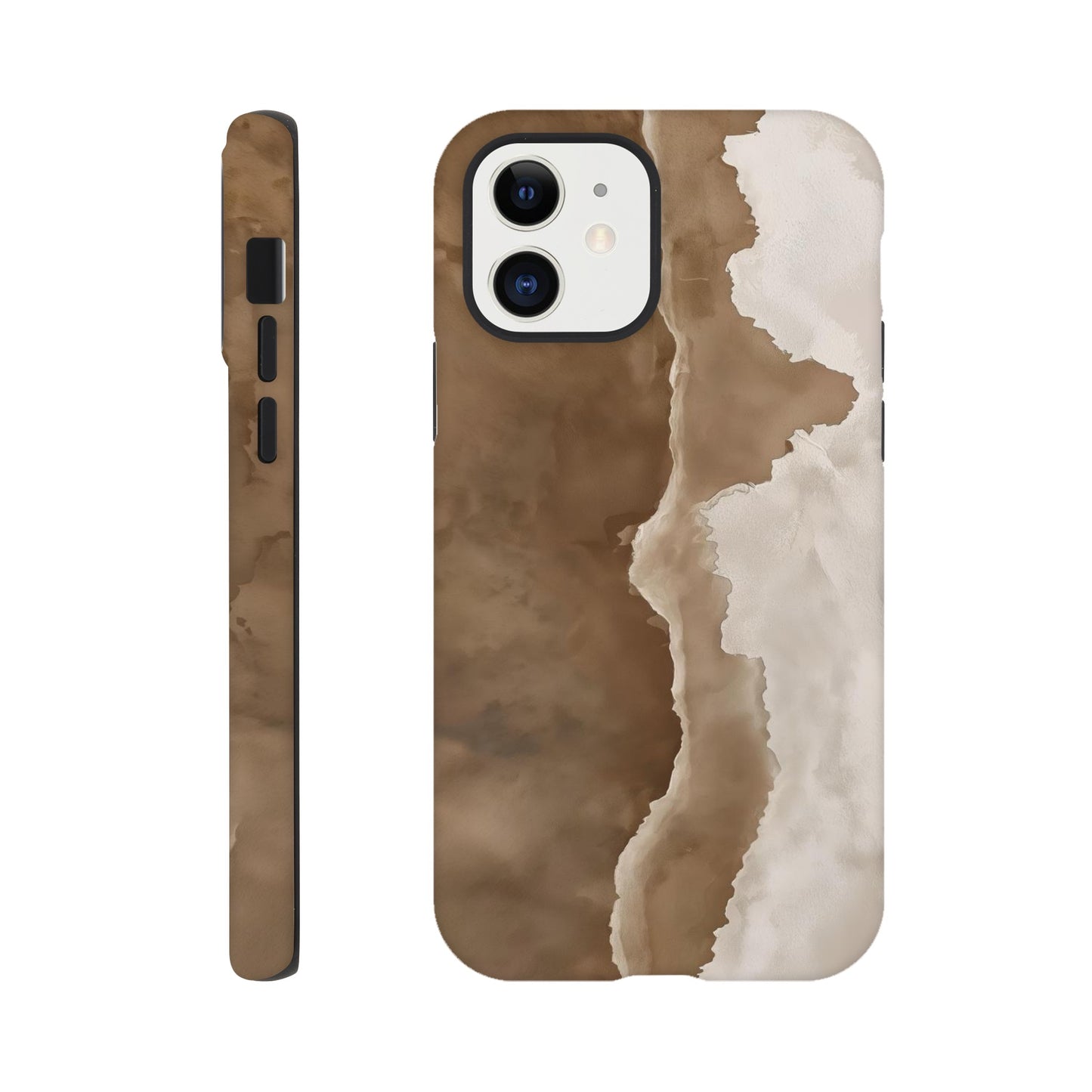 MYSTBIT ART | Waves & Sand iPhone Case-MYSTBIT ART