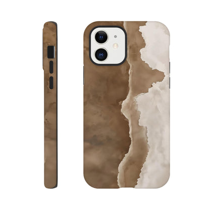 MYSTBIT ART | Waves & Sand iPhone Case-MYSTBIT ART