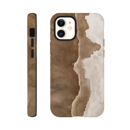 MYSTBIT ART | Waves & Sand iPhone Case-MYSTBIT ART