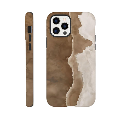 MYSTBIT ART | Waves & Sand iPhone Case-MYSTBIT ART