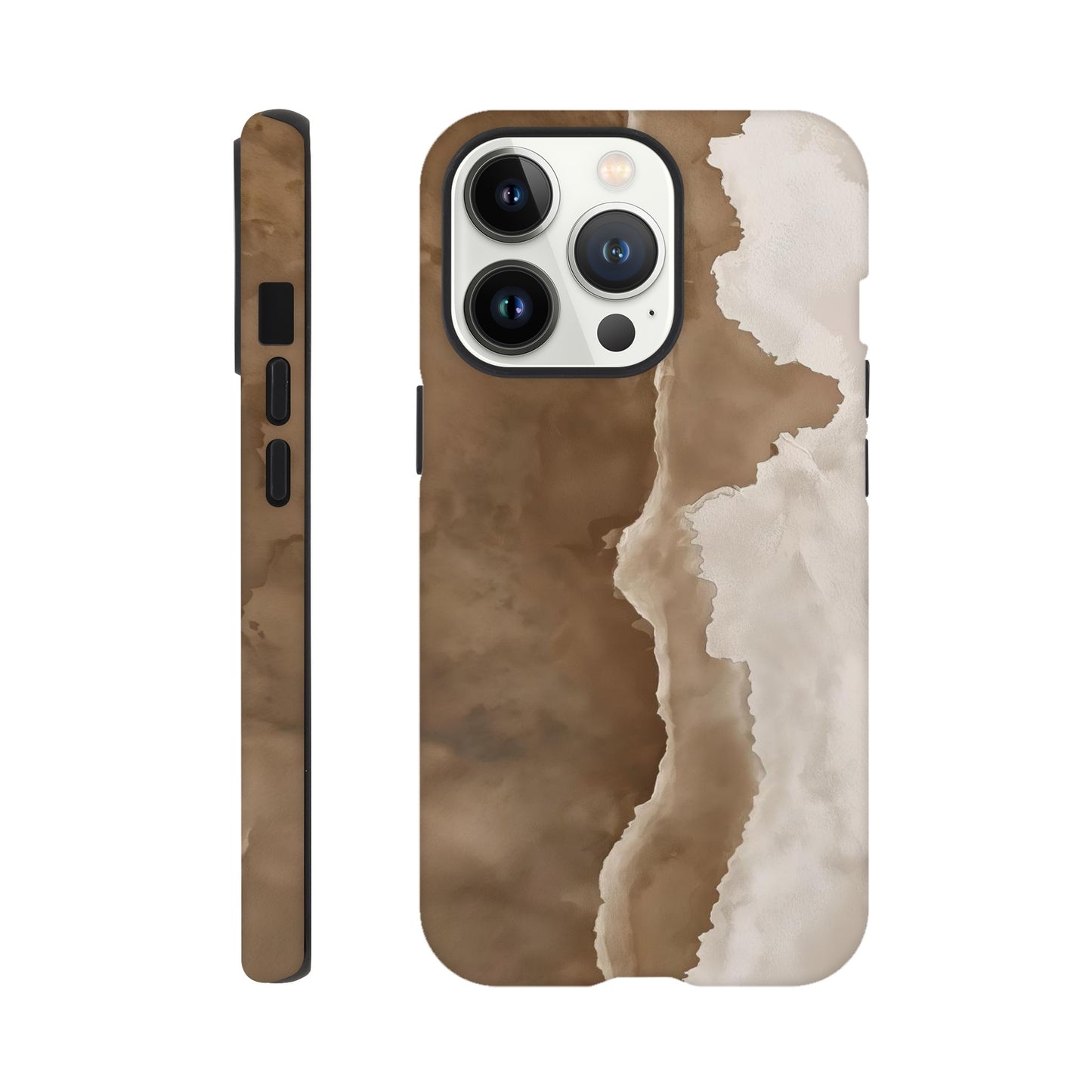 MYSTBIT ART | Waves & Sand iPhone Case-MYSTBIT ART