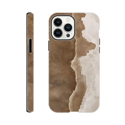 MYSTBIT ART | Waves & Sand iPhone Case-MYSTBIT ART