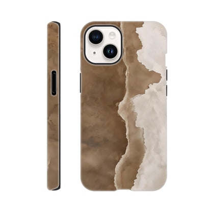 MYSTBIT ART | Waves & Sand iPhone Case-MYSTBIT ART