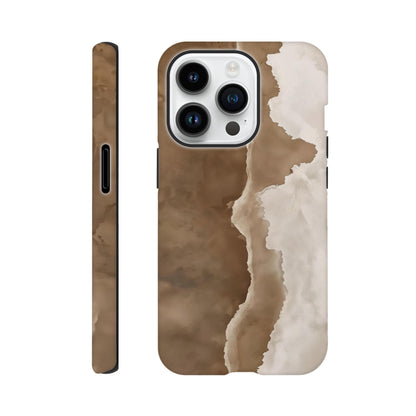MYSTBIT ART | Waves & Sand iPhone Case-MYSTBIT ART