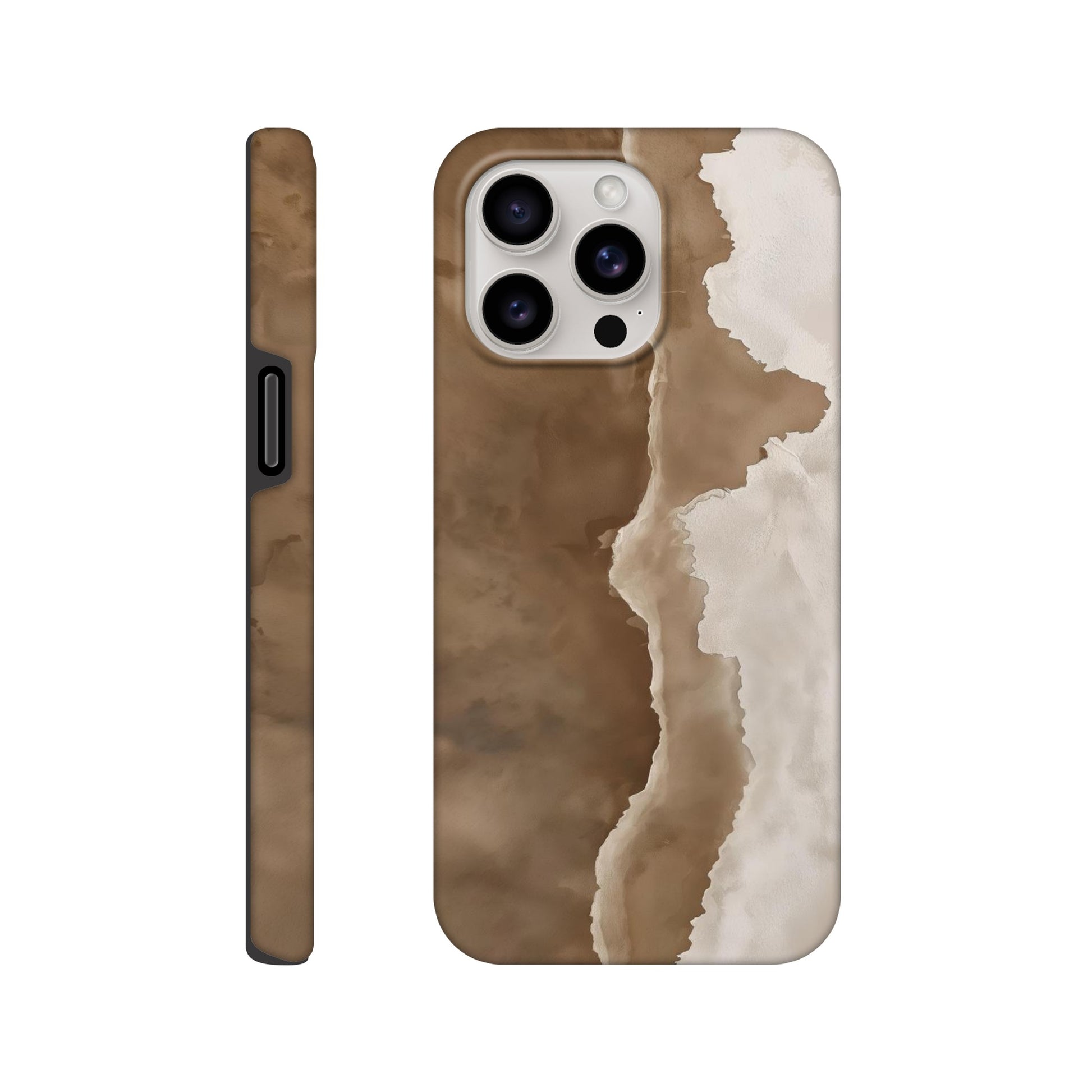 MYSTBIT ART | Waves & Sand iPhone Case-MYSTBIT ART