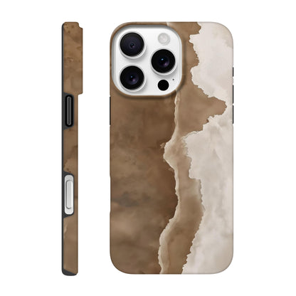 MYSTBIT ART | Waves & Sand iPhone Case-MYSTBIT ART