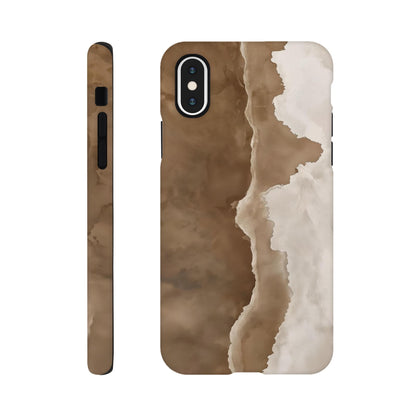 MYSTBIT ART | Waves & Sand iPhone Case-MYSTBIT ART