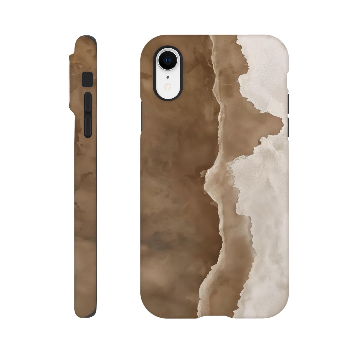 MYSTBIT ART | Waves & Sand iPhone Case-MYSTBIT ART