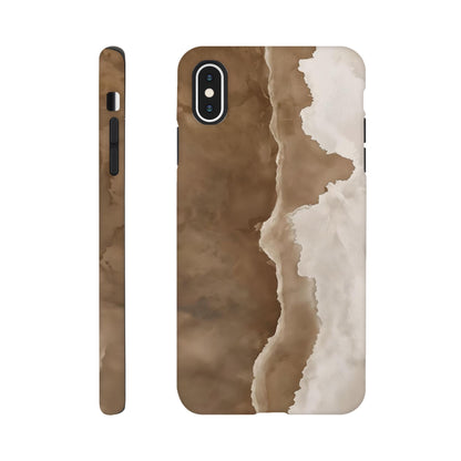 MYSTBIT ART | Waves & Sand iPhone Case-MYSTBIT ART
