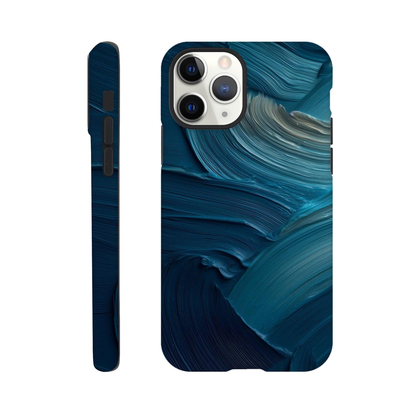 MYSTBIT ART | Waves of Earth iPhone Case-MYSTBIT ART