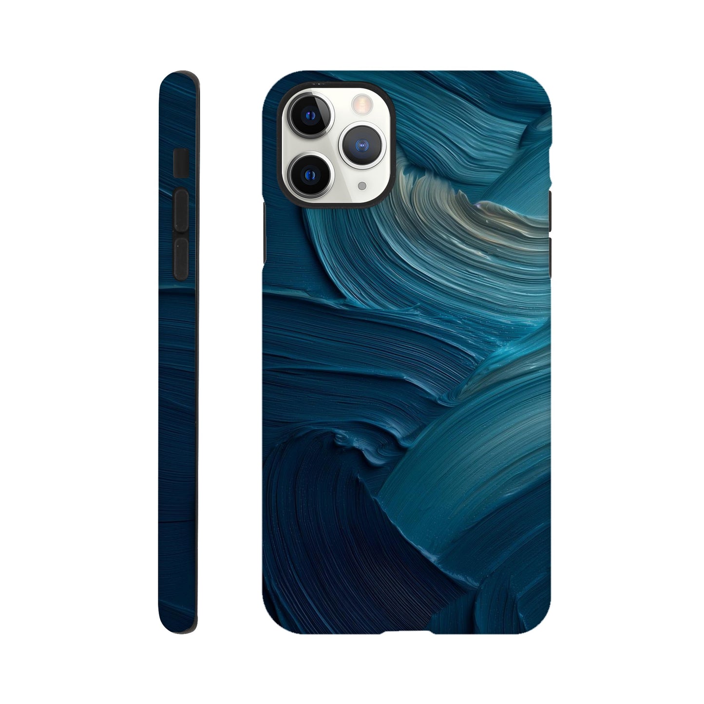 MYSTBIT ART | Waves of Earth iPhone Case-MYSTBIT ART