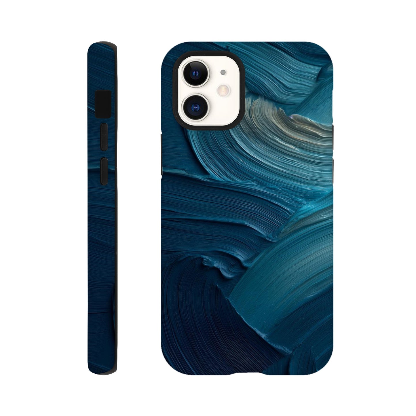 MYSTBIT ART | Waves of Earth iPhone Case-MYSTBIT ART