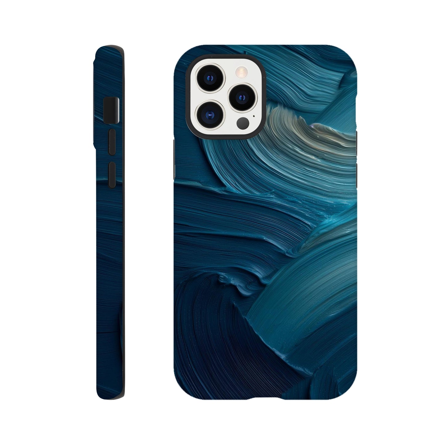 MYSTBIT ART | Waves of Earth iPhone Case-MYSTBIT ART