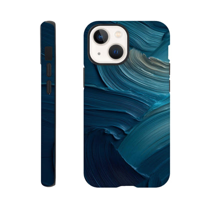 MYSTBIT ART | Waves of Earth iPhone Case-MYSTBIT ART