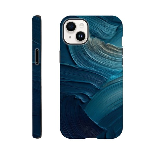 MYSTBIT ART | Waves of Earth iPhone Case-MYSTBIT ART