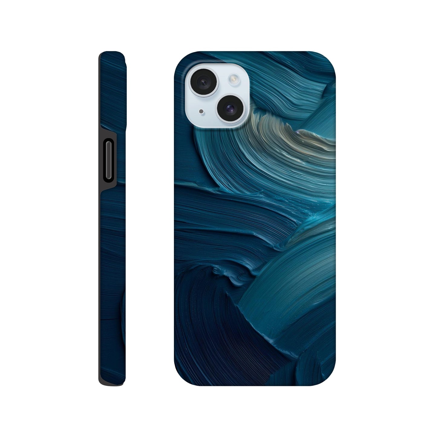 MYSTBIT ART | Waves of Earth iPhone Case-MYSTBIT ART