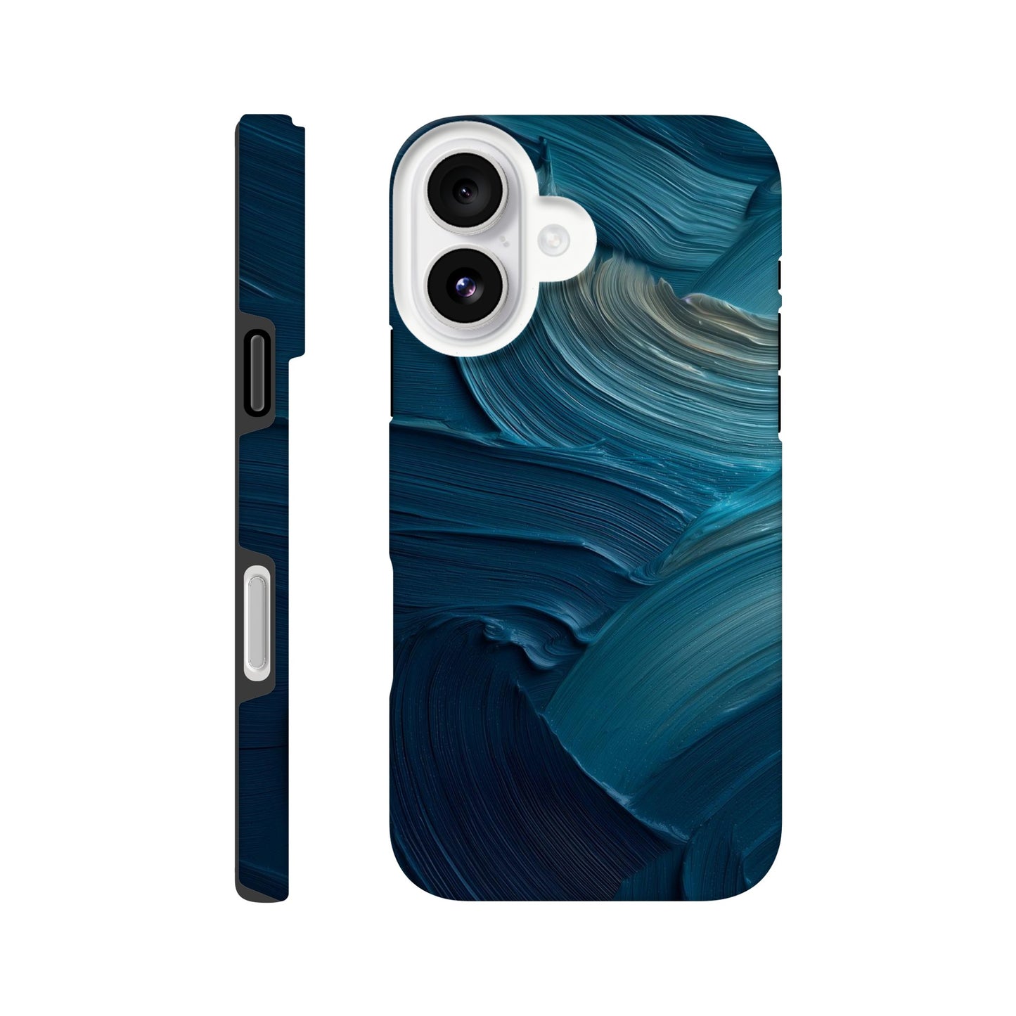 MYSTBIT ART | Waves of Earth iPhone Case-MYSTBIT ART