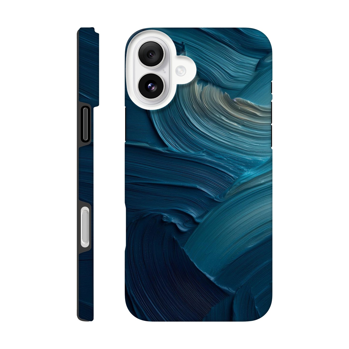 MYSTBIT ART | Waves of Earth iPhone Case-MYSTBIT ART