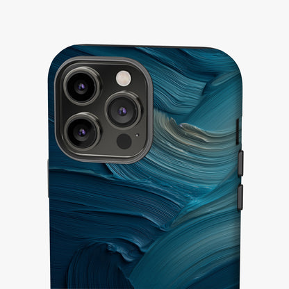 MYSTBIT ART | Waves of Earth iPhone Case-MYSTBIT ART