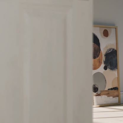 Abstract Circle Composition Print